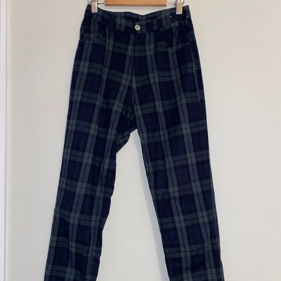 Brandy Melville Plaid Pants - Picture 2 of 3